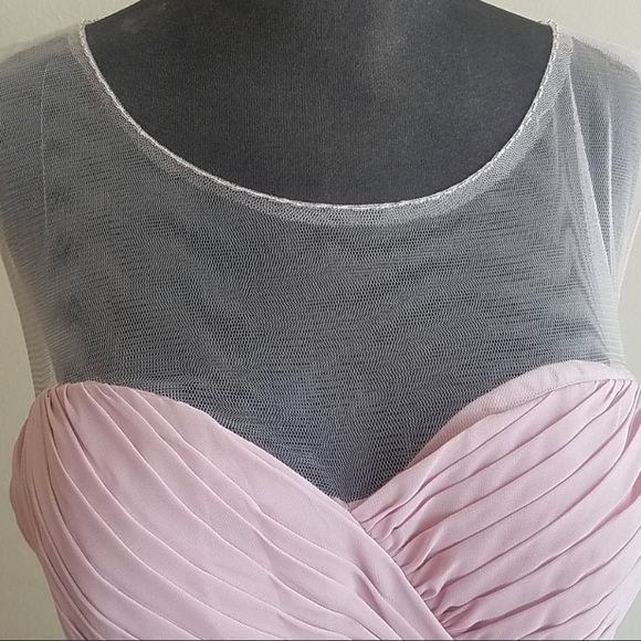 Jasmine B2 Misty Pink Bridesmaid Dress - Picture 4 of 4